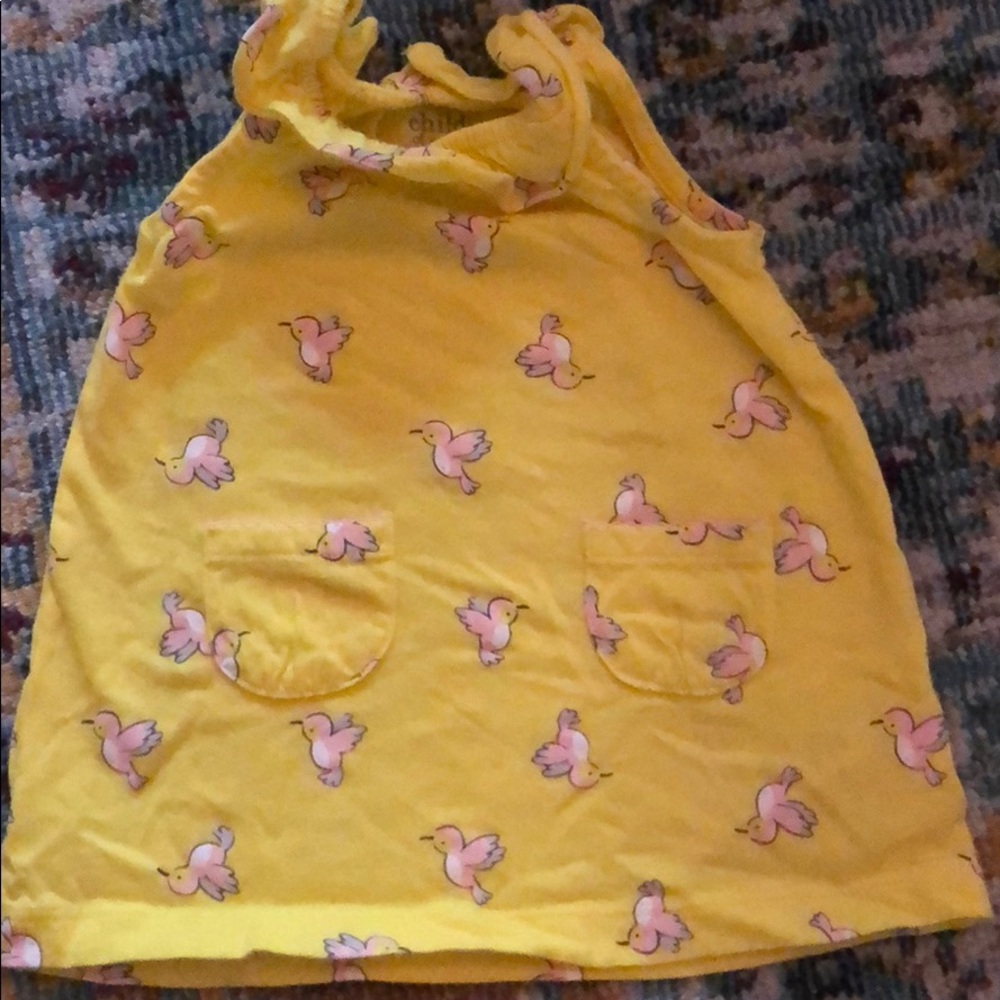 Carter’s yellow dress 0-3 months